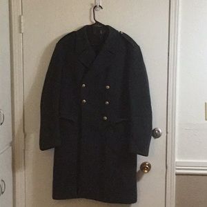 Men’s Vintage Military style Pea Coat